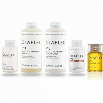 OLAPLEX מארז מקצועי לשיקום אינטנסיבי לשיער 3 + 4 + 5+ 6+ 7